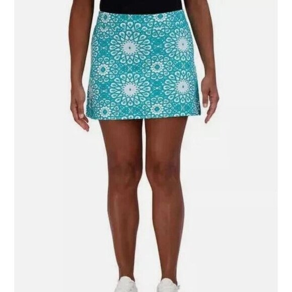 NEW Tranquility By Colorado  Women's  XXL Teal Skort Printed - Picture 1 of 10